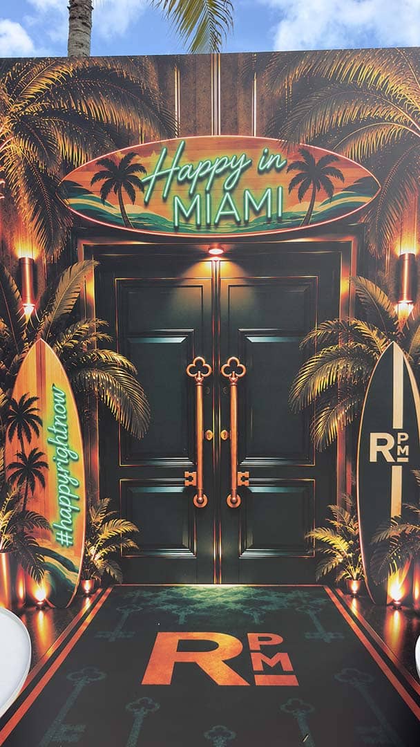 2026 CURE Cocktails and Events for RPM Living in Miami Florida